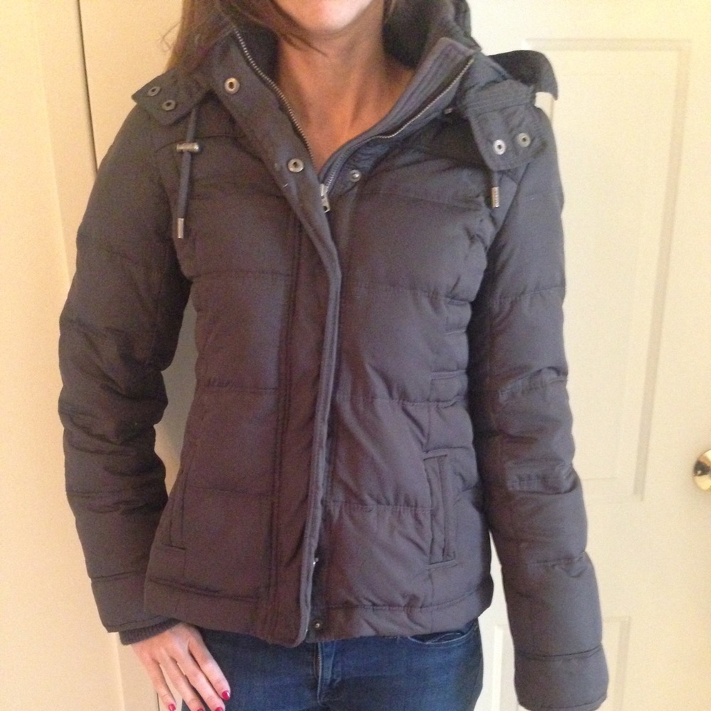 Abercrombie and Fitch Down puffer coat.